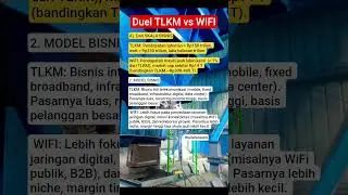 Duel Saham TLKM vs WIFI. Kesimpulannya lihat di deskripsi.