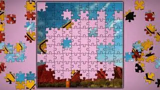 Kangaroo Warning Sign in Australia🦘🦘 jigsaw puzzle🧩🧩 \\ @funpuzzle1122 