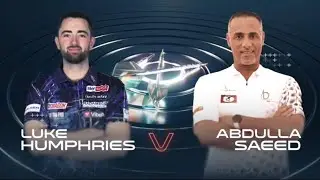 2025 Bahrain Darts Masters Luke Humphries vs Abdulla Saeed