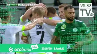 Paksi FC – Kaposvári Rákóczi FC | 2-1 | (0-1) | OTP Bank Liga | 8. forduló | MLSZTV