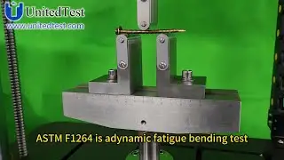 ASTM F1264 Intramedullary nails 3 points bending fatigue testing machine
