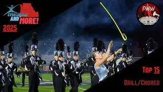 Top 15 2025 PNW Marching Band Drill/Choreography Moments | NWAPA and more!