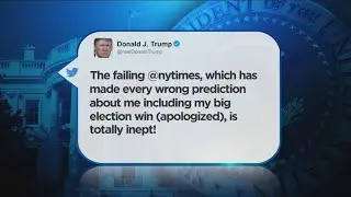 Trump Takes On New York Times, Vacation Critics In Morning Tweets