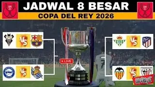 Jadwal 8 Besar Copa Del Rey 2026 | Jadwal Barcelona vs Albacete | Jadwal Bola Malam Ini