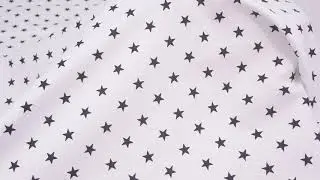white Robert Kaufman black star fabric Sevenberry Classiques