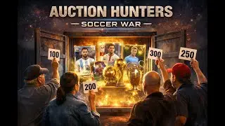AUCTION HUNTERS - SOCCER WAR.....GB.213 V&Aacute;LKA SKLADŮ - STAR WARS EDITION
