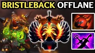 🔥 UNKILLABLE BRISTLEBACK OFFLANE &mdash; QUILLS EVERYWHERE !! DOTA 2 🔥