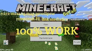 Cara memasang map pewdipew minecraft PE Link mediafire