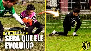 EVOLUÇÃO DELE COMO GOLEIRO! O ANTES E DEPOIS DE UM INSCRITO! {BZK}