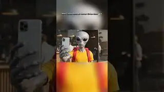 Alien Tourist Discovers Human Coffee Ritual ☕👽