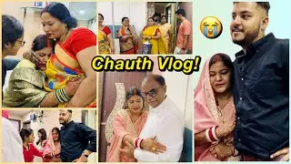 BHABHI K ghar se aaye CHAUTHI par😍Bhabhi Hui Emotional😭 Sejal Vlogs