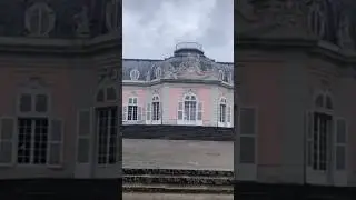 Europe&rsquo;s Most Romantic Pink Palace &ndash; Schloss Benrath in the Rain #architecture #beauty #pinkpalace