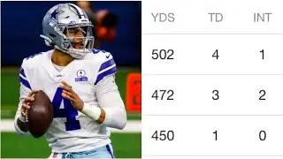 DAK PRESCOTT IS ELITE!