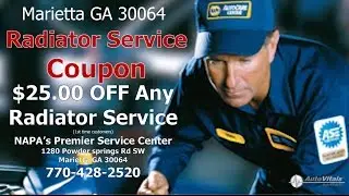 Radiator Service Coupon Marietta GA $25 OFF Any Service 770-428-2520