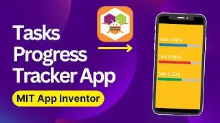 How to Create a Linear Progress Bar in MIT App Inventor | Simple Progress Bar UI