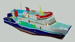Indonesia Ferry RV600GT Interior Design