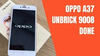 OPPO NEO 9 A37 FLASH ROM UNBRICK 9008 BY UNCLOCK TOOL