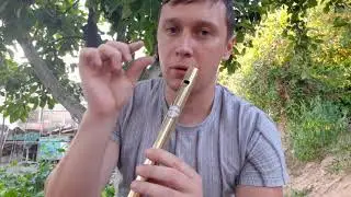 Обзор на Тин Вистл в До из Латуни(Tin Whistle C Key Brass)#8
