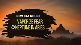 396Hz + 528Hz | Neptune in Aries | Transmute Fear into Spiritual Power | Aeon Stillness
