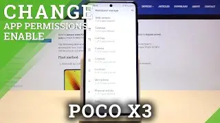 How to Manage Apps Permissions on POCO X3 &ndash; Change Apps Permissions