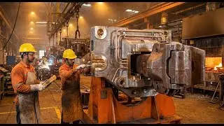 Inside a Train Coupler Factory | How Railway Connectors Are Made complete process