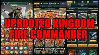 Legendary Game Of Heroes: Uprooted Kingdom Event Gameplay/Team Testing (Fire Commander)