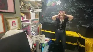 12/22/25 - part 3 - cleaning the craft room 