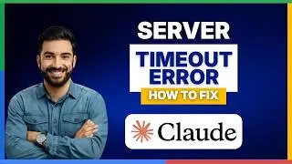 How to fix Claude Code server timeout error [FULL GUIDE]