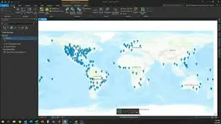 Display XY coordinate data from a spreadsheet in ArcGIS Pro