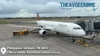 ECONOMY CLASS REVIEW | Philippine Airlines | Retrofitted Airbus A321ceo | Cebu to Manila