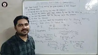 #2 JEE Advanced 2025 Maths : Paper 1 Solution  : Probability : Intotomaths 