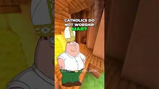 Do Catholics Worship Mary? #catholic #petergriffin #shorts #christian #based