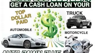 Motorcycle Title Loans - Get a Quick and Easy Motorcycle Title Loan Today