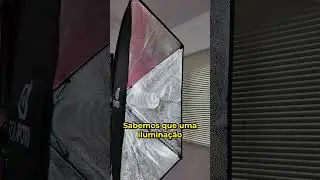 Kit de Ilumina&ccedil;&atilde;o Duplo Softbox para Fotos e V&iacute;deos