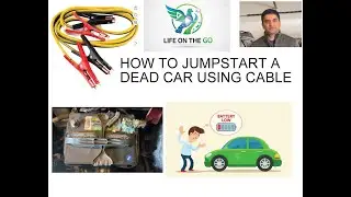 How to Jump Start your Car | Dead Car Battery with Jumper Cables | Step-by-Step Emergency Guide
