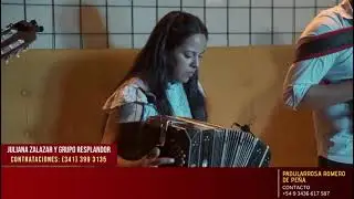 Juliana Zalazar con Grupo resplandor valle i