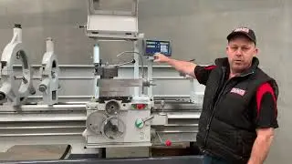 ASSET 2680 Steelmaster Big Bore Lathe, 2000mm Centres, 660mm Swing, 105mm Bore, Rapid Saddle,