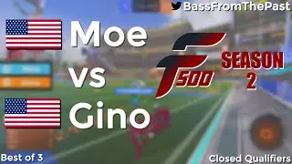 Moe vs Gino - Feer 500 Closed Qualifier - Rocket League 1v1