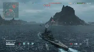 World of Warships: Legends Scharnhorst 140K loss...