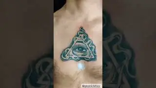 Illuminati Tattoo by @eyeconictattooz #tattoo #shorts #viral #trending #youtubeshorts