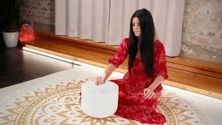 Experience the 440 Hz 12&Prime; Crystal Singing Bowl &ndash; Note A3, Third Eye Activation