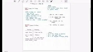 Business notes: Swot and Pestle analysis