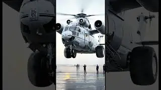 Mega Military Helicopter Landing &ndash; 50&times; Colossal IMAX Cinematic Scene | Ultra Realistic Rotor Wash
