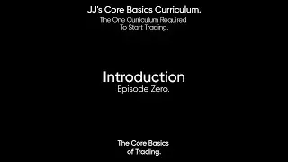 Core Basics Curriculum - Episode Zero: Introduction. 🏫
