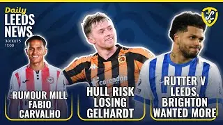 Farke to Break Brighton Streak | Hull Risk Gelhardt Loss | Brighton Want More than Rutter |