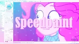 (Speedpaint Vector) Pinkie Pie (MLP Legend of Everfree)