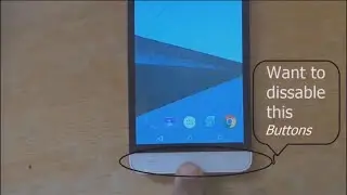 XOLO Play 8x-1100 (Disable Hardware Buttons)