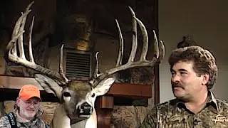 Gordon Whittington discovering the World Record Typical Buck!