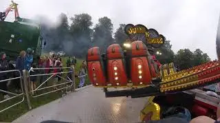 John Collins jump n smile on ride knutsford funfair 2021