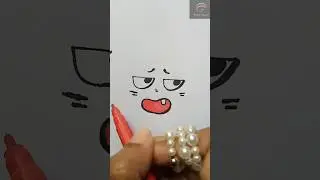 how to draw a cartoon eye.#art #drawing #cartoon #easy #how